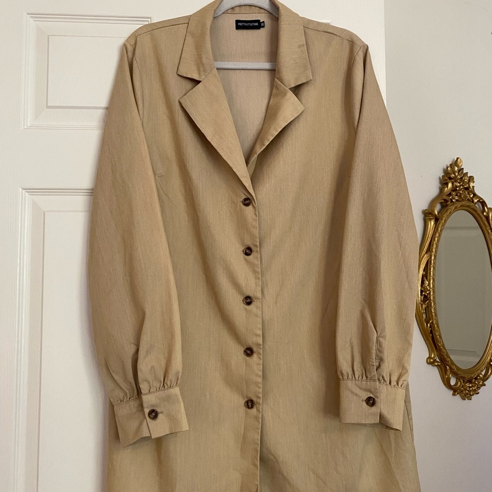 PrettyLittle Thing Blazer Shirt Dress